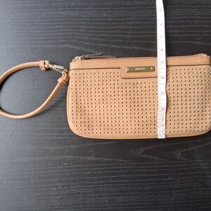 Nine West Tan Studded Wristlet